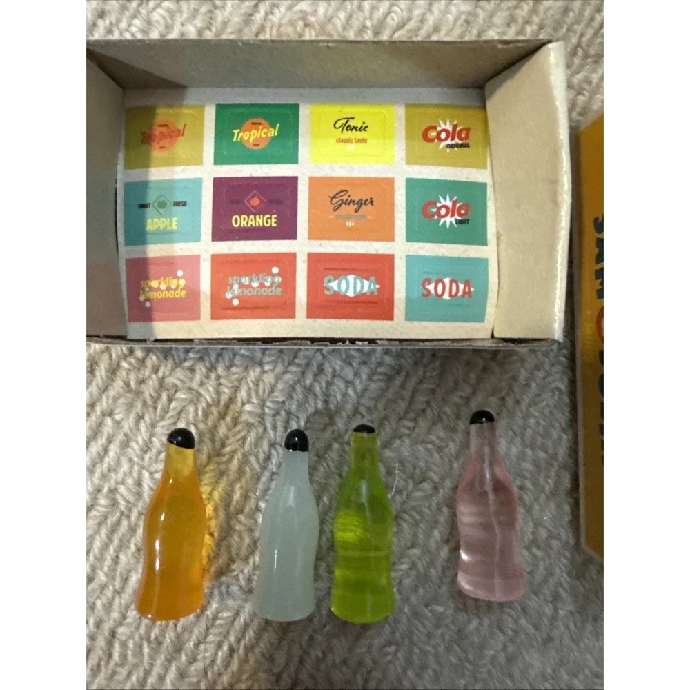 SAM & JULIA The Mouse Mansion Minis Soda Bottles & Sticker Sheet - Toy Collector